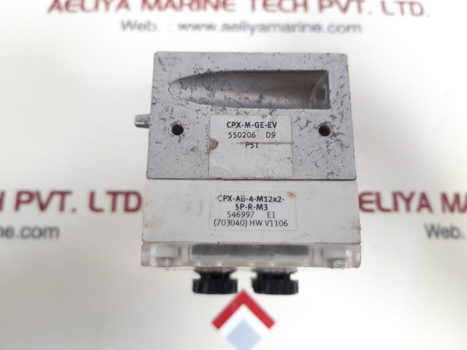 Festo Cpx-m-ge-ev Interlocking Block Cpx-ab-4-m12X2- 5P-r-m3