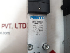 Festo Vsva-b-p53Ed-zd-a1-1T1L Solenoid Valve 560727 Dd02 300 gm