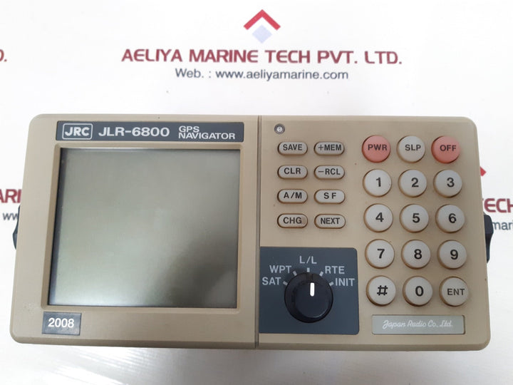 Jrc jlr-6800 gps navigator