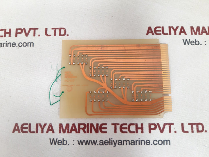 Mrv pc 123 diode/lamp test circuit