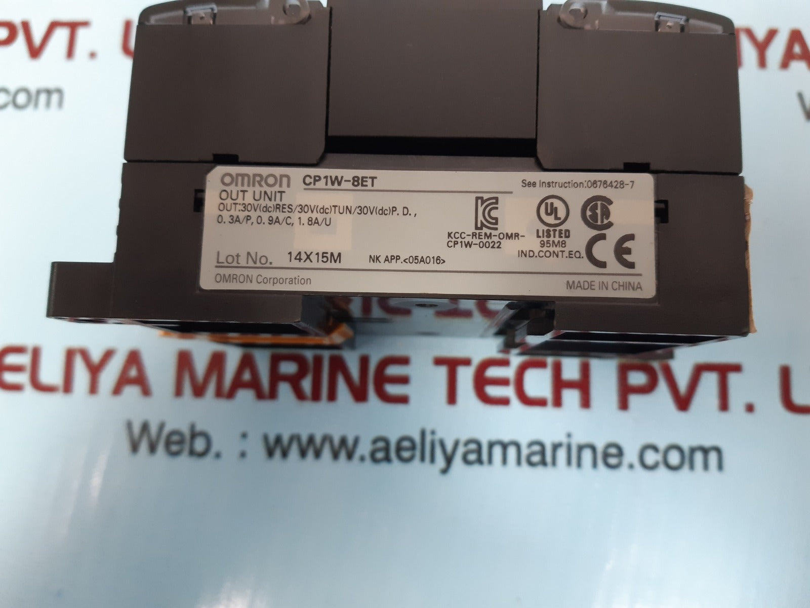 Omron Cp1W-8Et Out Unit Kcc-rem-omr-cp1W-0022