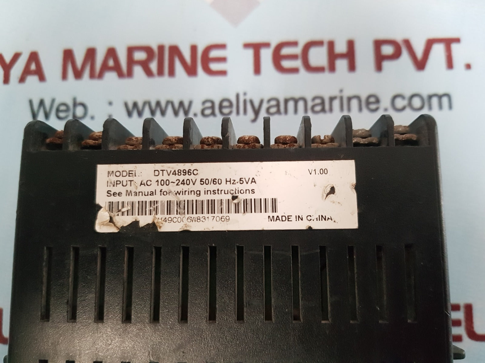 Delta Dtv4896C Valve Controller Ac100-240V 50/60Hz 5Va 250Vac