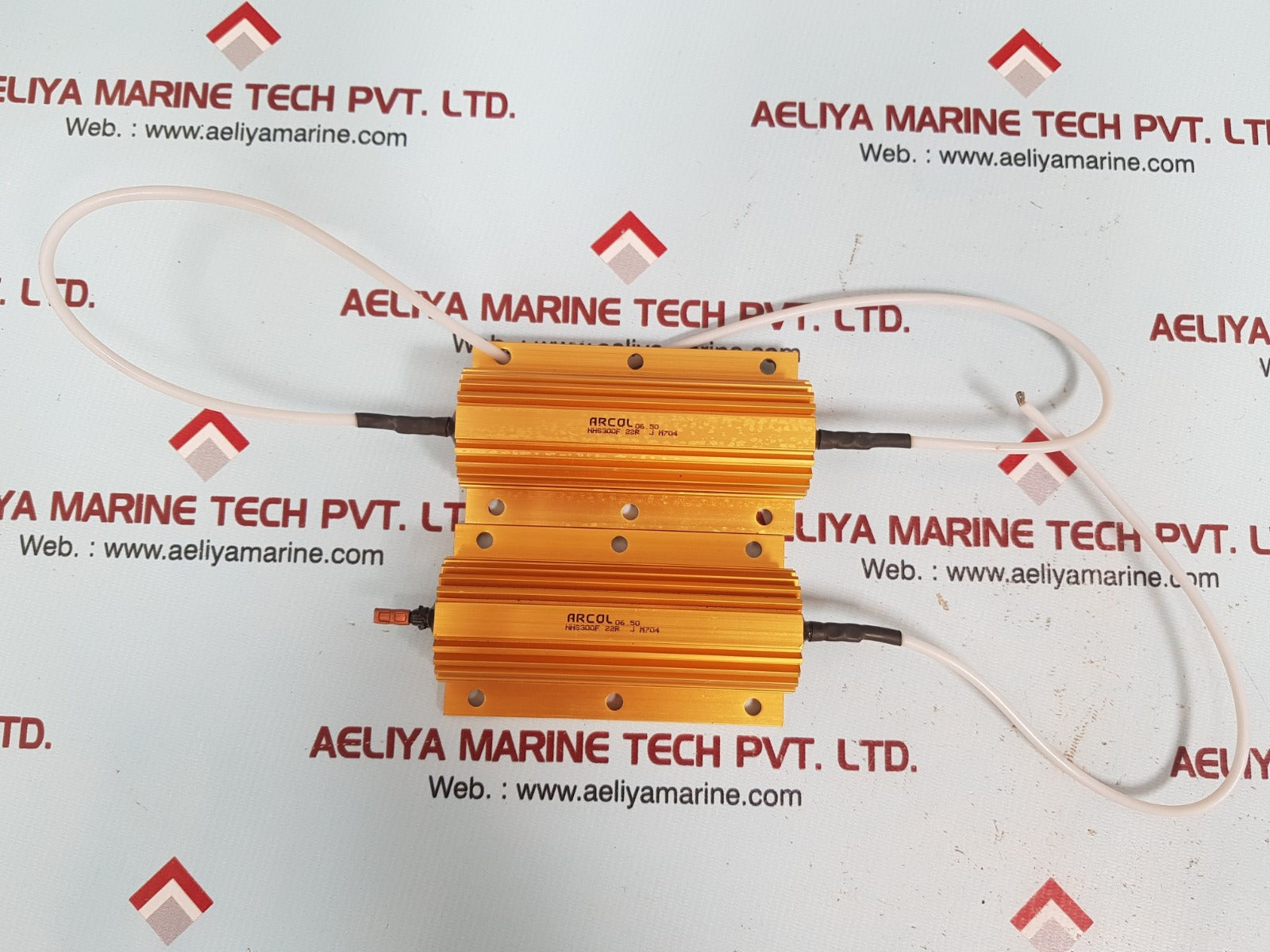 Arcol Nhs300F Aluminium Clad Resistor 22R J M704