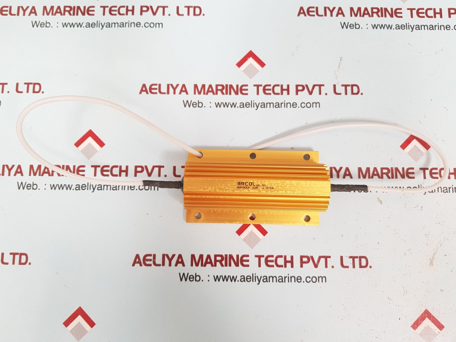 Arcol Nhs300F Aluminium Clad Resistor 22R J M704