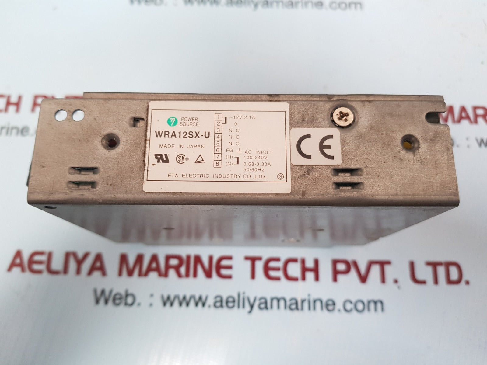 ETA Electric Wra12SX-U Switching Power Supply +12V 2.1A