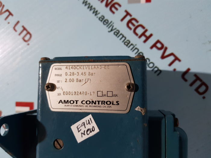 Amot controls pressure switch 4140ck1v11aa0-ee