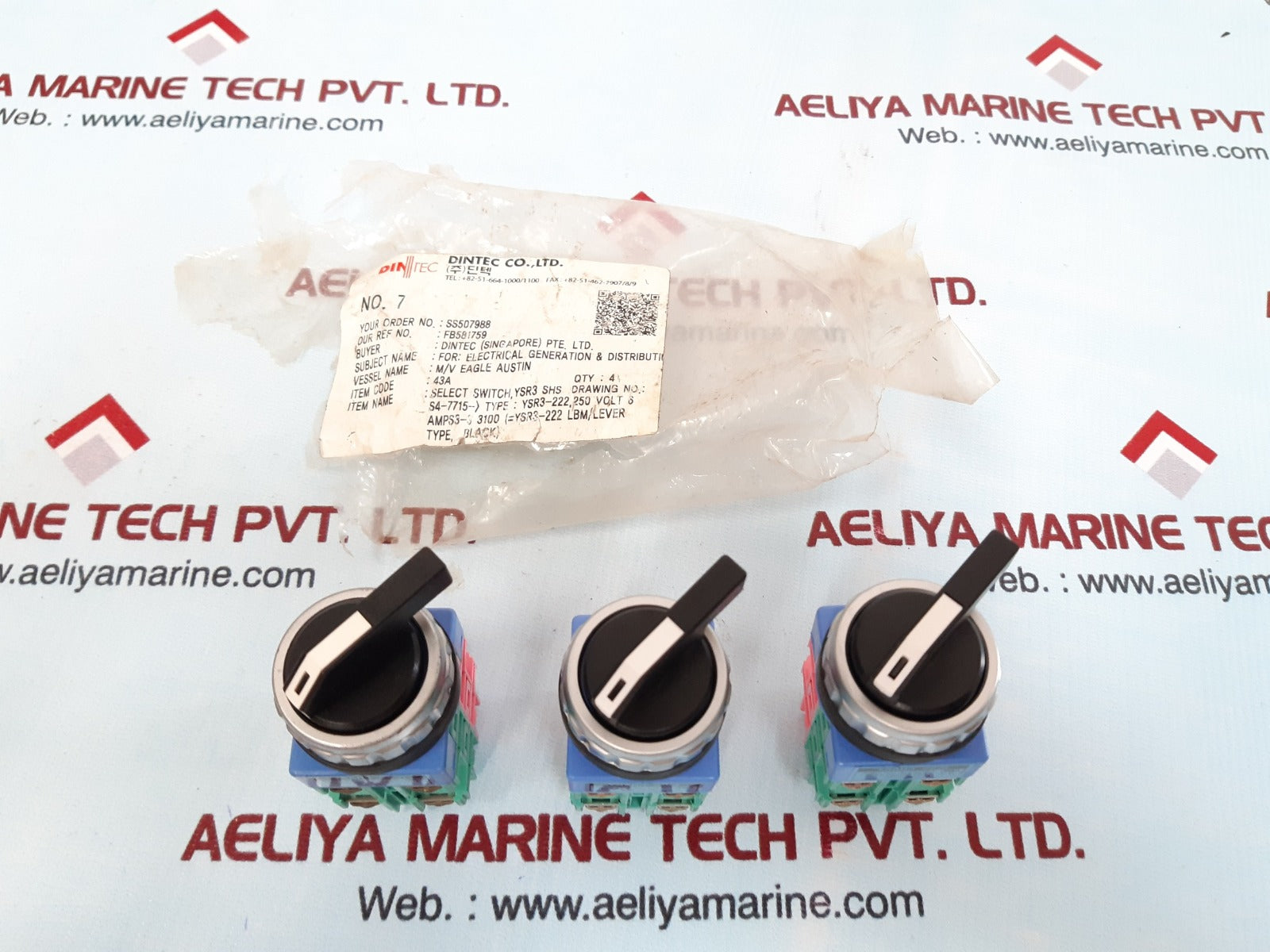 Yongsung Ysar3-222L Rotary Switch Ac250V6A