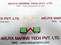 Lot of 2X IDEC MA3L-M1341G Illuminated Push Button Switch