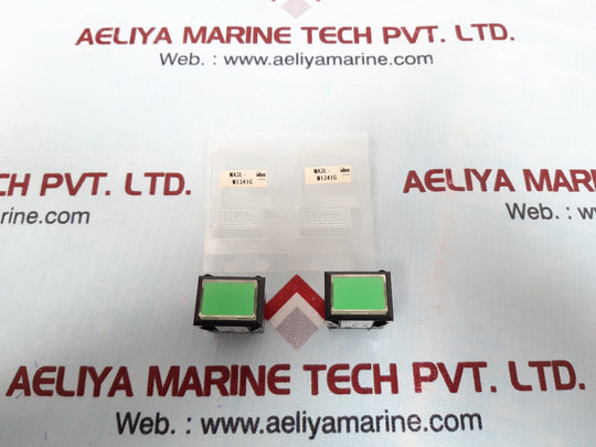 Lot of 2X IDEC MA3L-M1341G Illuminated Push Button Switch