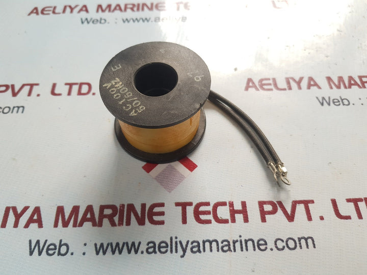 Coil ac100v 50/60hz 97.12.27