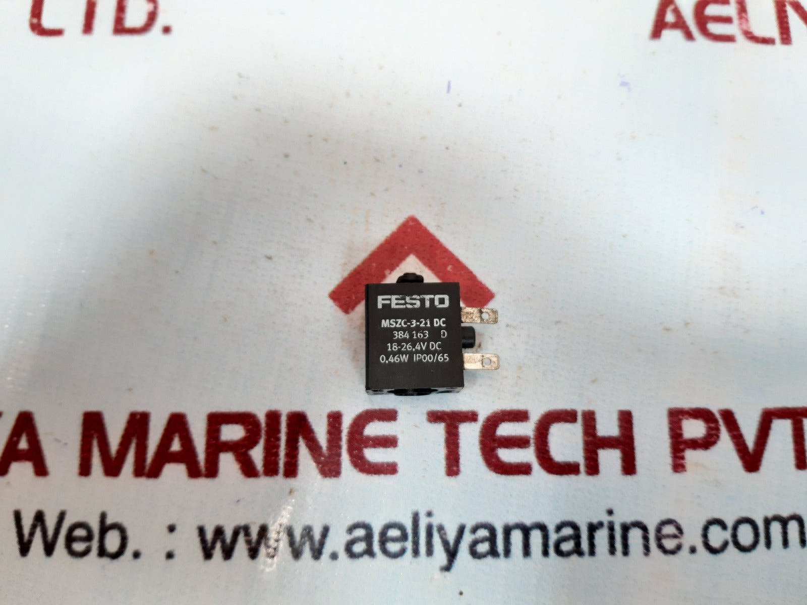 Festo Mszc-3-21 Dc Solenoid Coil Ip00/65
