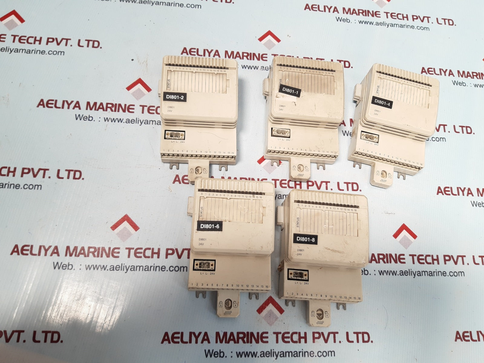 ABB DI801 Digital Input Module 3BSE020508R1, SI09515924 24V