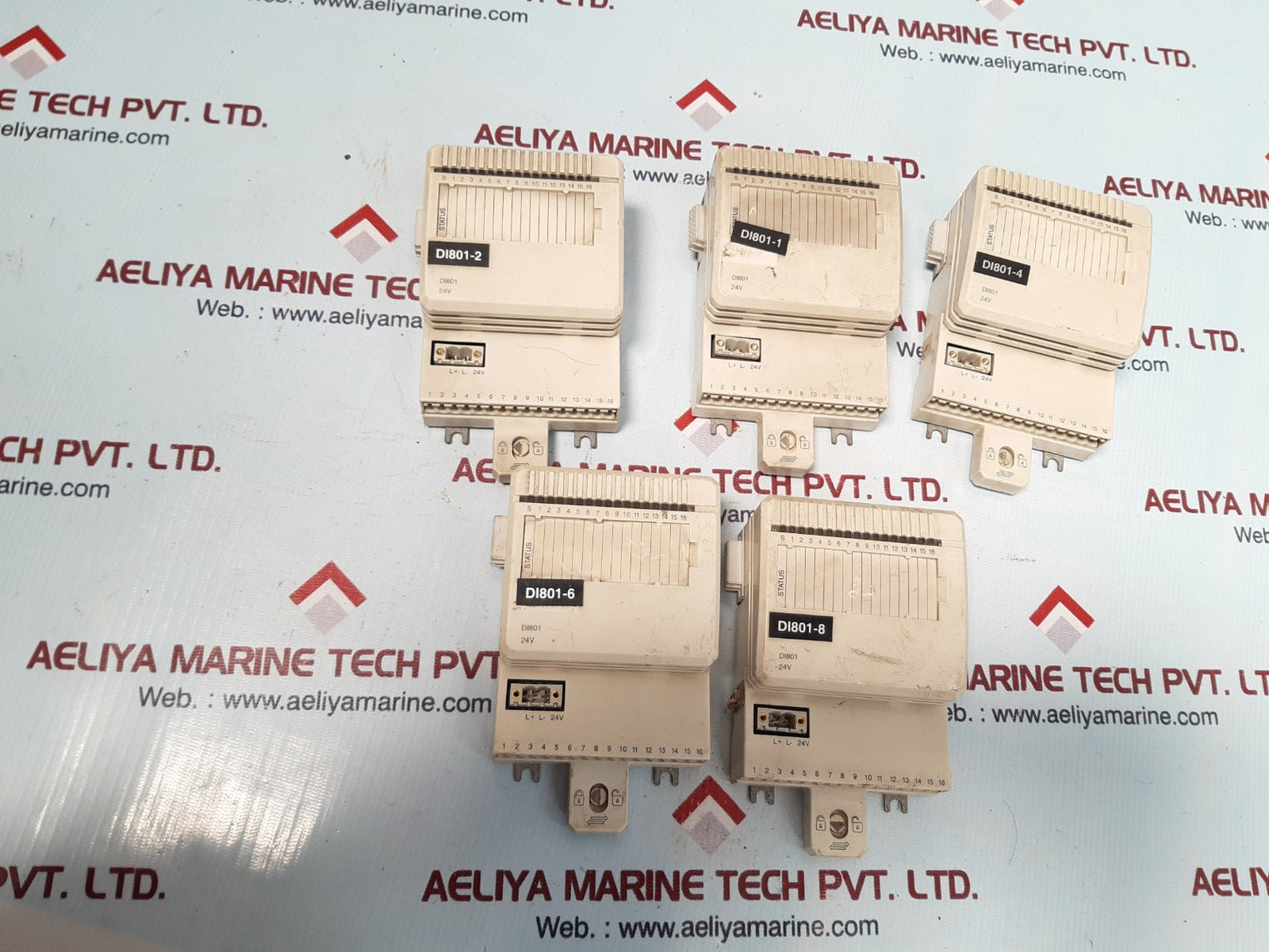 ABB DI801 Digital Input Module 3BSE020508R1, SI09515924 24V