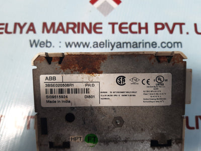 ABB DI801 Digital Input Module 3BSE020508R1, SI09515924 24V