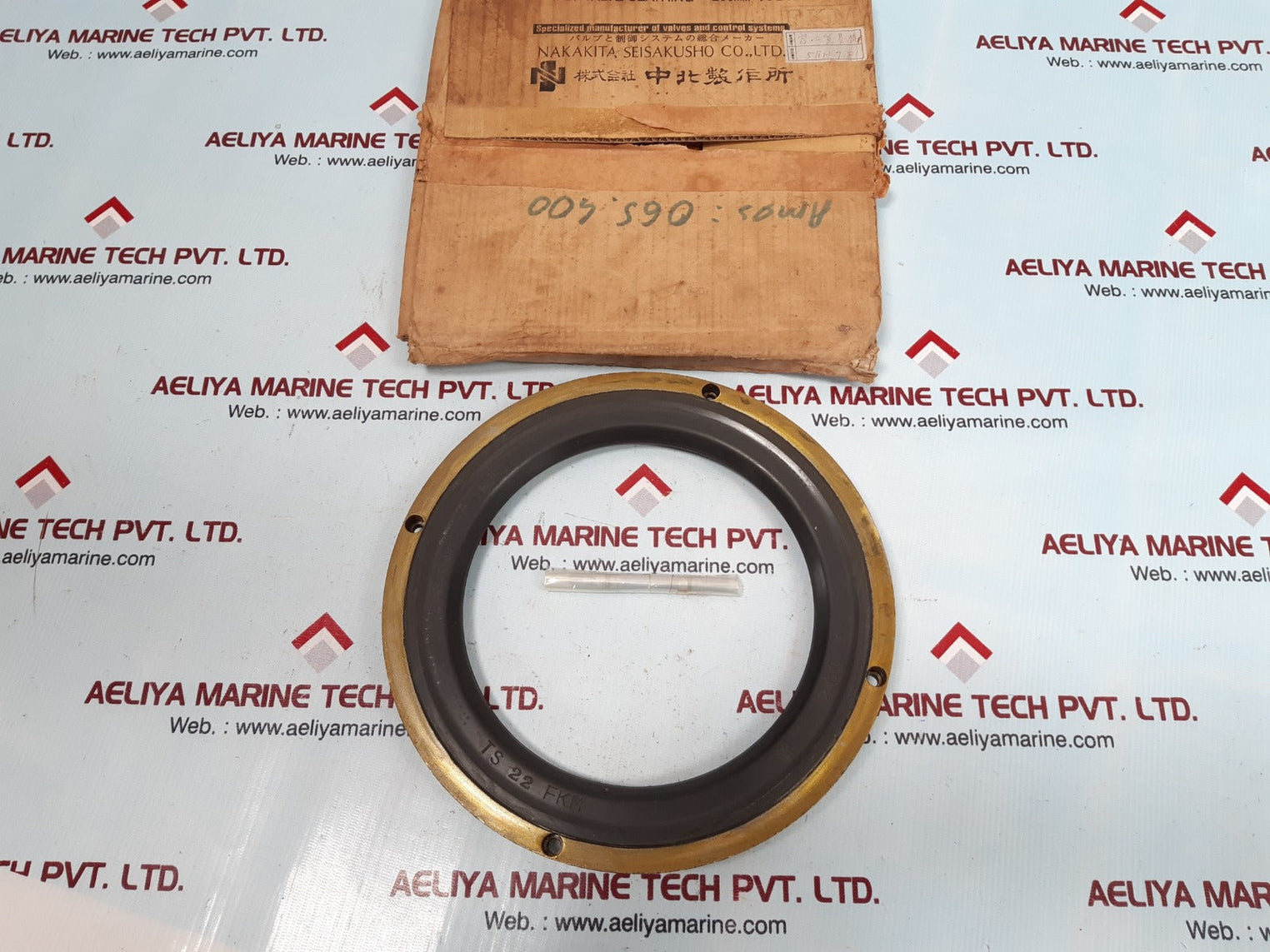 Nakakita Seisakusho Ts 22 Butterfly Valve Seat Ring.200Mm