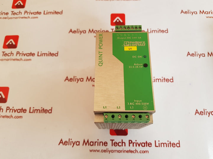 Phoenix Contact Quint-ps-3X400-500Ac/24Dc/5 Power Supply Dc 24V 5A Rev 20