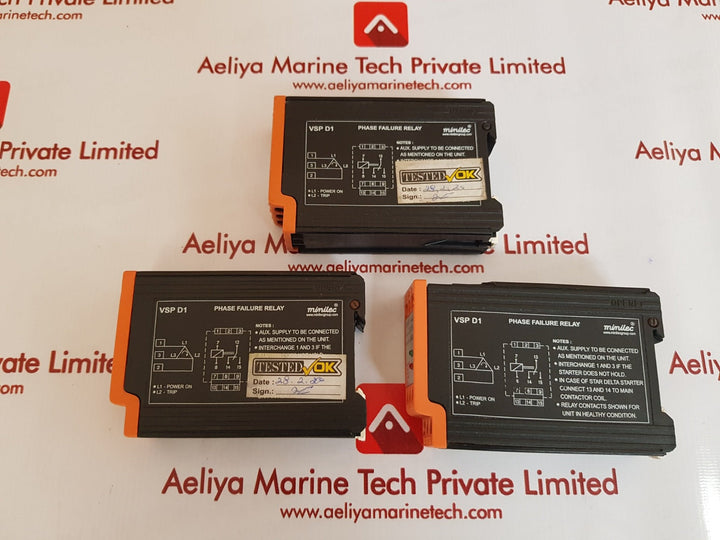Minilec VSP D1 Phase Failure Relay 240 VAC