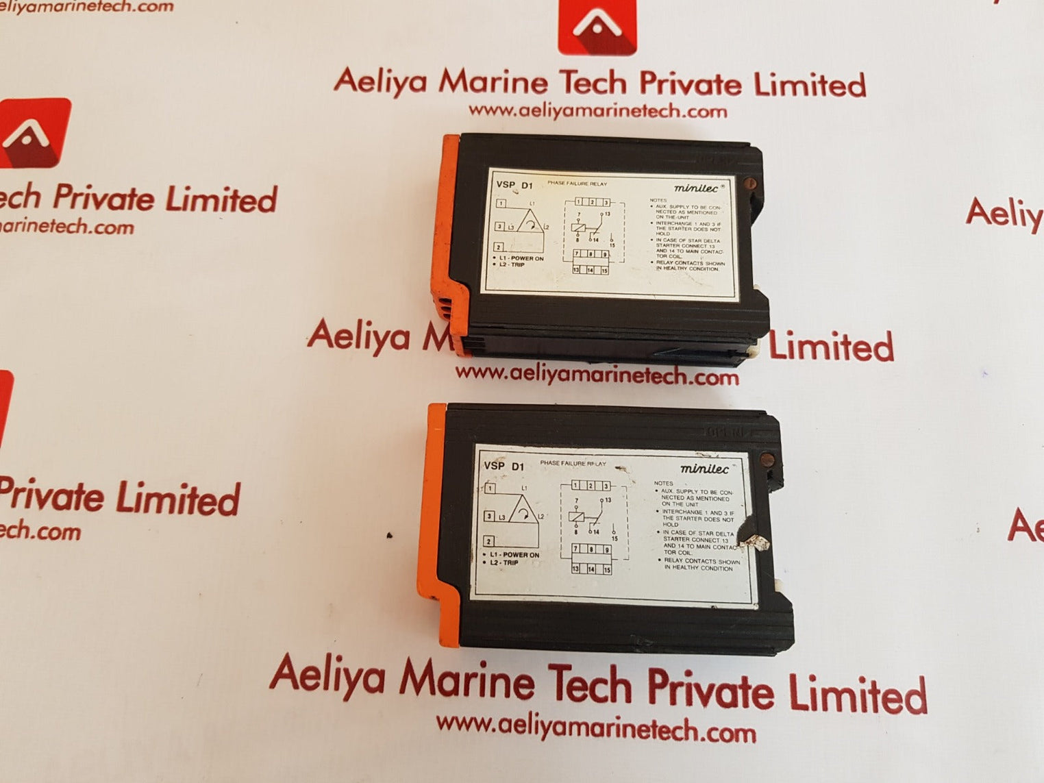 Minilec Vsp D1 Phase Failure Relay 415Vac