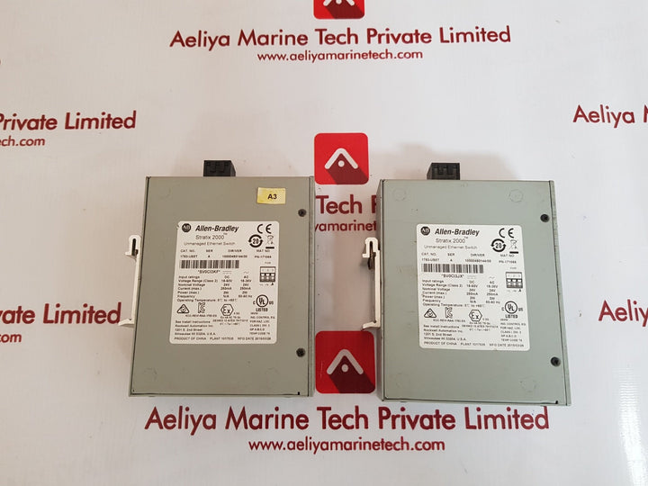 Allen-bradley Stratix-2000 Unmanaged Ethernet Switch 18-60V 24V 2W