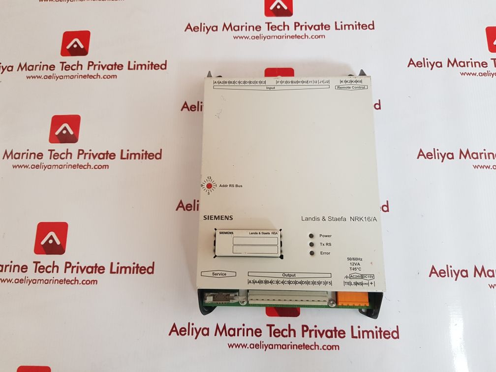 Siemens Landis & Staefa Nrk16/A Controller Used