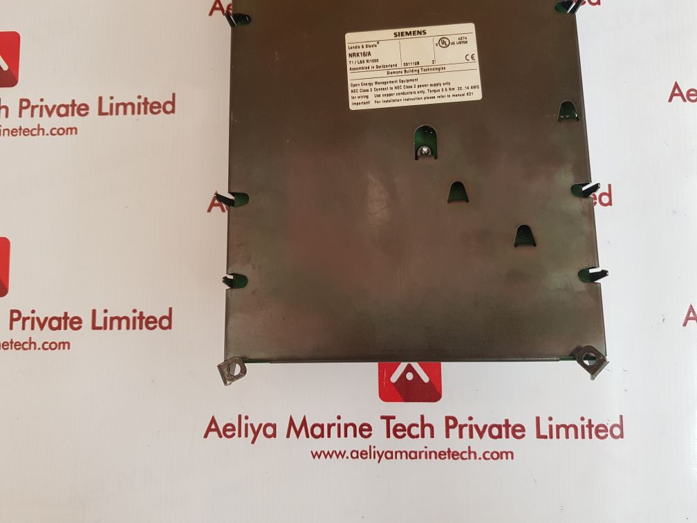 Siemens Landis & Staefa NRK16/A Controller AC24V DC15V 50/60Hz - Aeliya Marine Tech