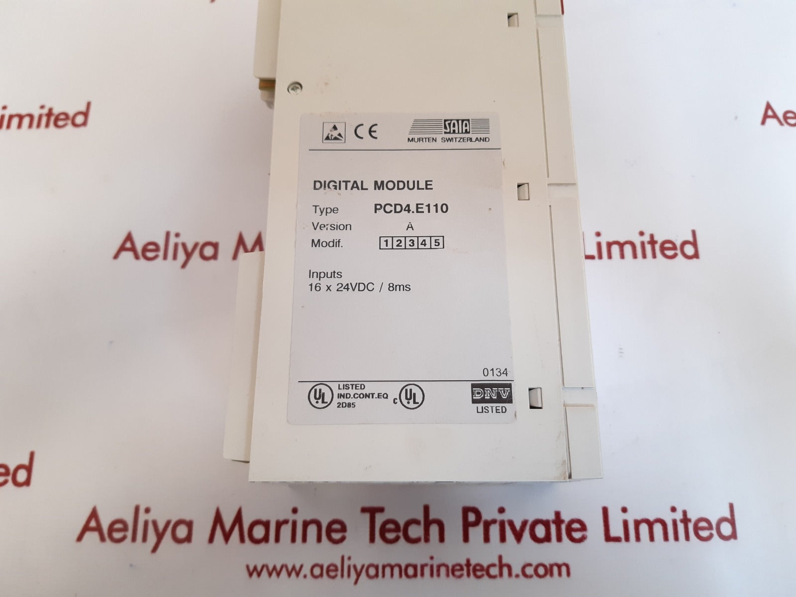 Saia pcd4.e110 digital input module