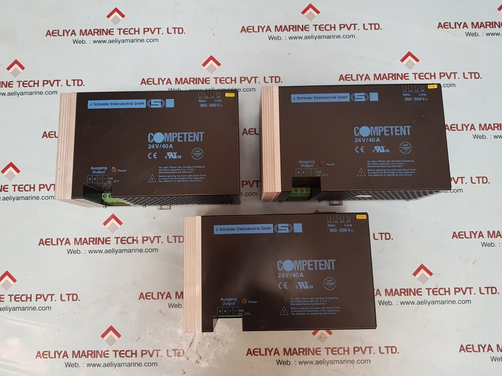 J. schneider competent 149001-711013 power supply competent 24v/40a