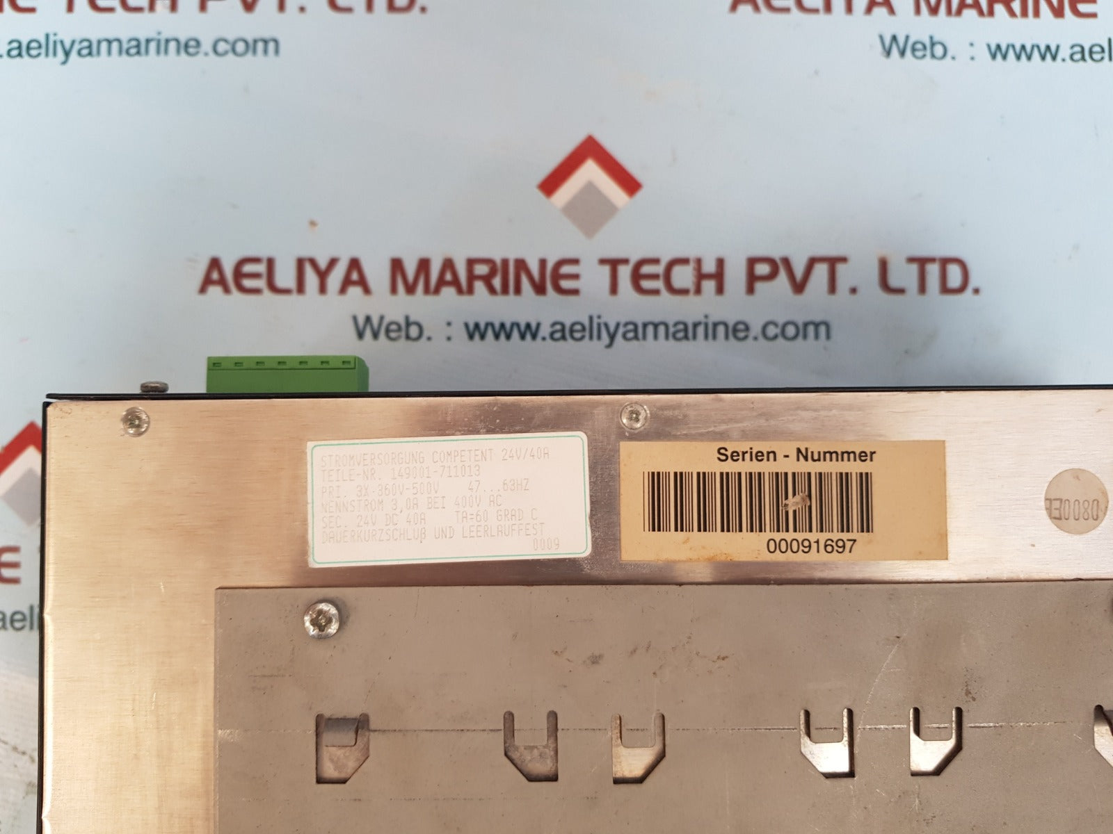 J. schneider competent 149001-711013 power supply competent 24v/40a