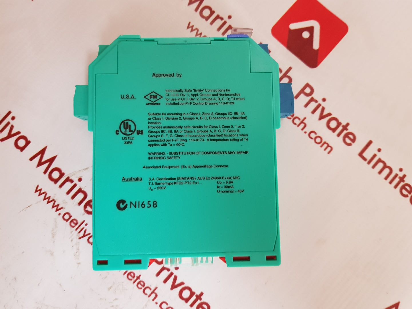 Pepperl+Fuchs Kfd2-pt2-ex1-5 Potentiometer Amplifier 72023