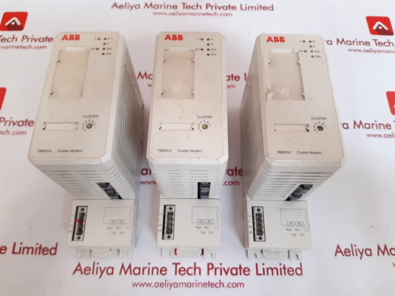ABB TB820V2 Cluster Modem I/O Module 3BSE013208R1 3bsc 930 229 r11