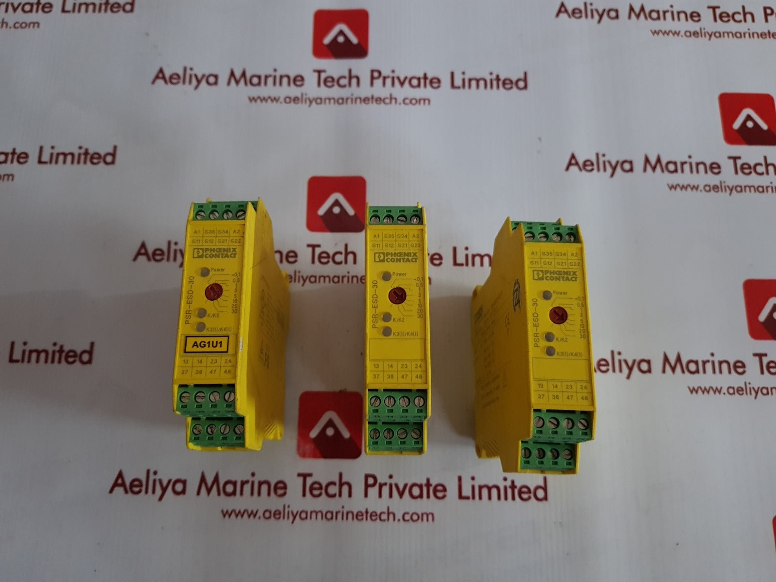 Phoenix contact psr-esd-30 safety relay