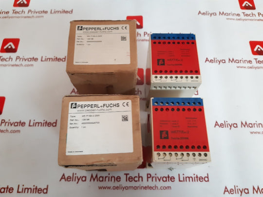 Pepperl+Fuchs We 77/Ex-2 230V Switch Amplifier 129198