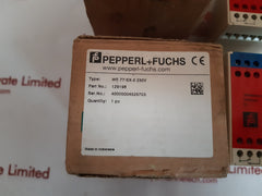Pepperl+Fuchs We 77/Ex-2 230V Switch Amplifier 129198