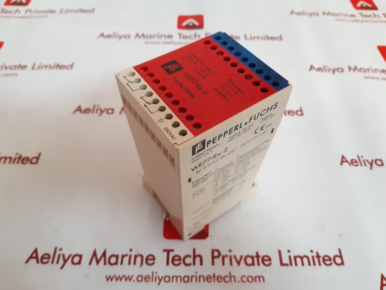 Pepperl+Fuchs We 77/Ex-2 230V Switch Amplifier 129198