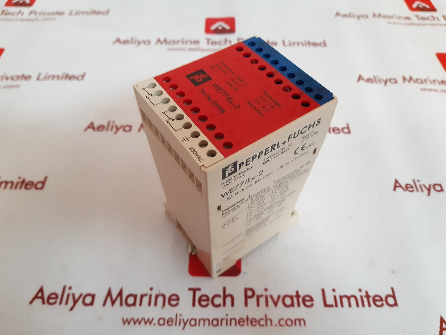 Pepperl+Fuchs We 77/Ex-2 230V Switch Amplifier 129198