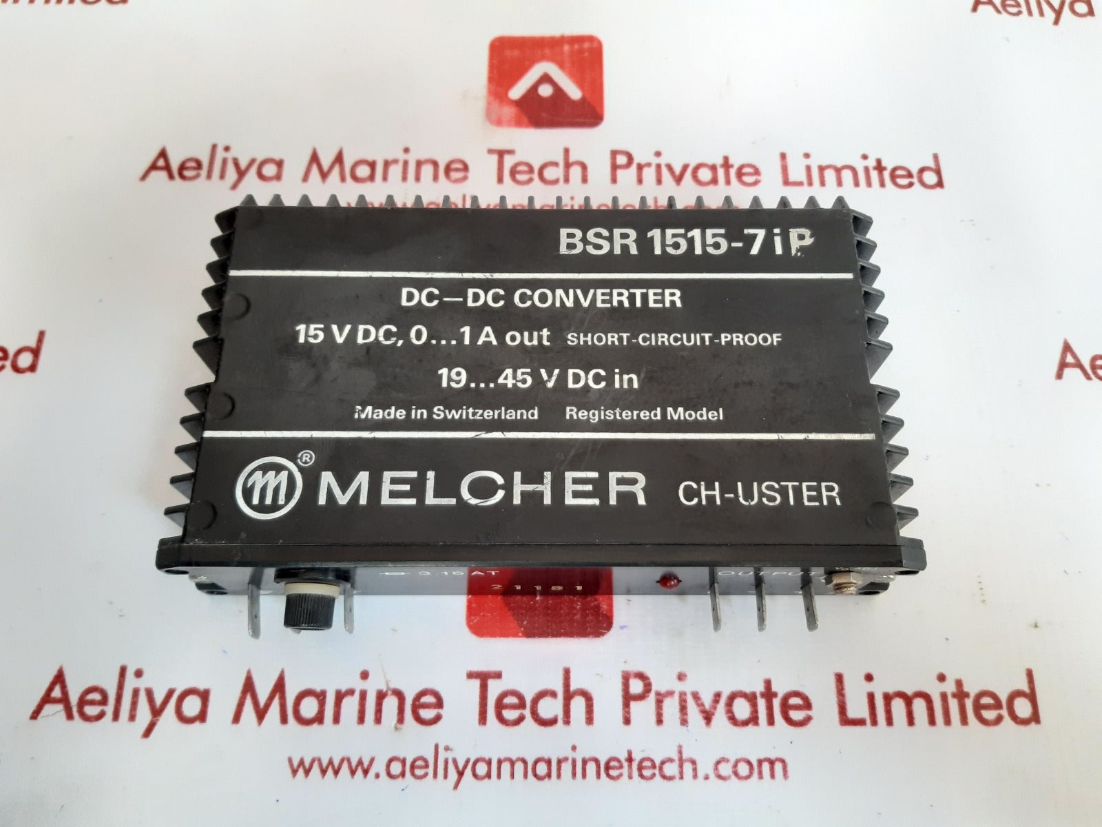 Melcher Bsr 1515-7Ip Dc-dc Converter