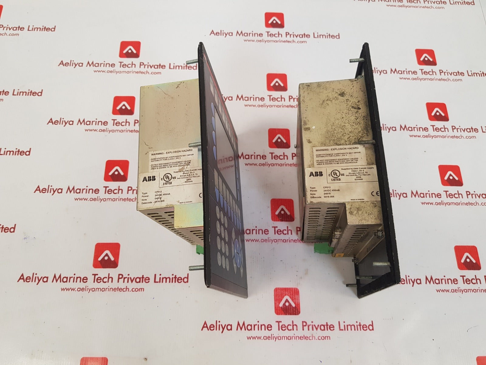 Abb Cp512 Membrane Keypad Operator Panel 24Vdc 450Ma