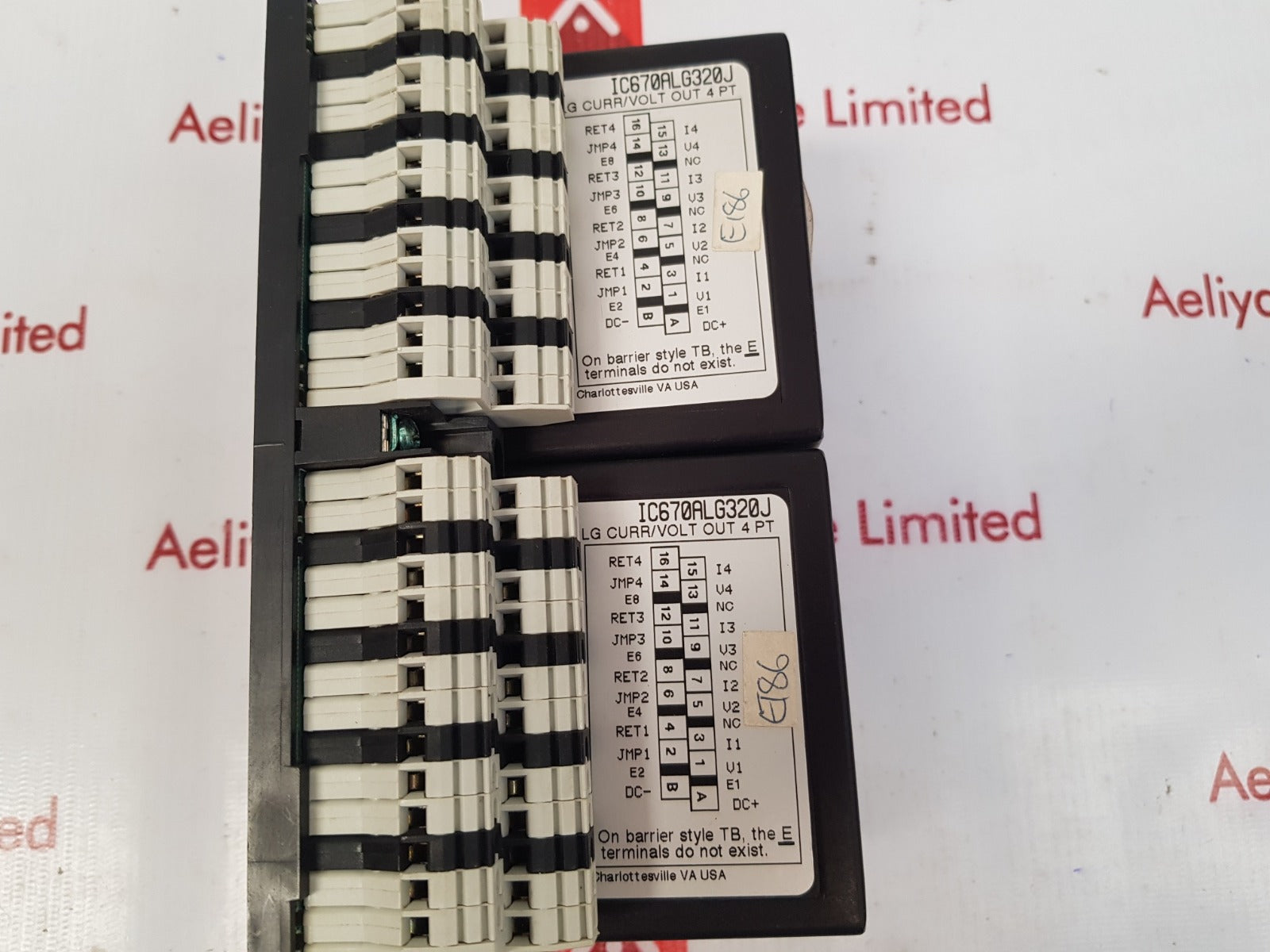 Ge fanuc Ic670alg320j output module with ic670chs002e i/o base