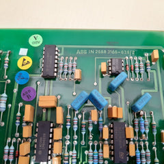Abb 2668 3166-638/2 Pcb Card 7433-3982-fc