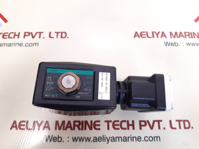Ckd ab41-02-3 solenoid valve
