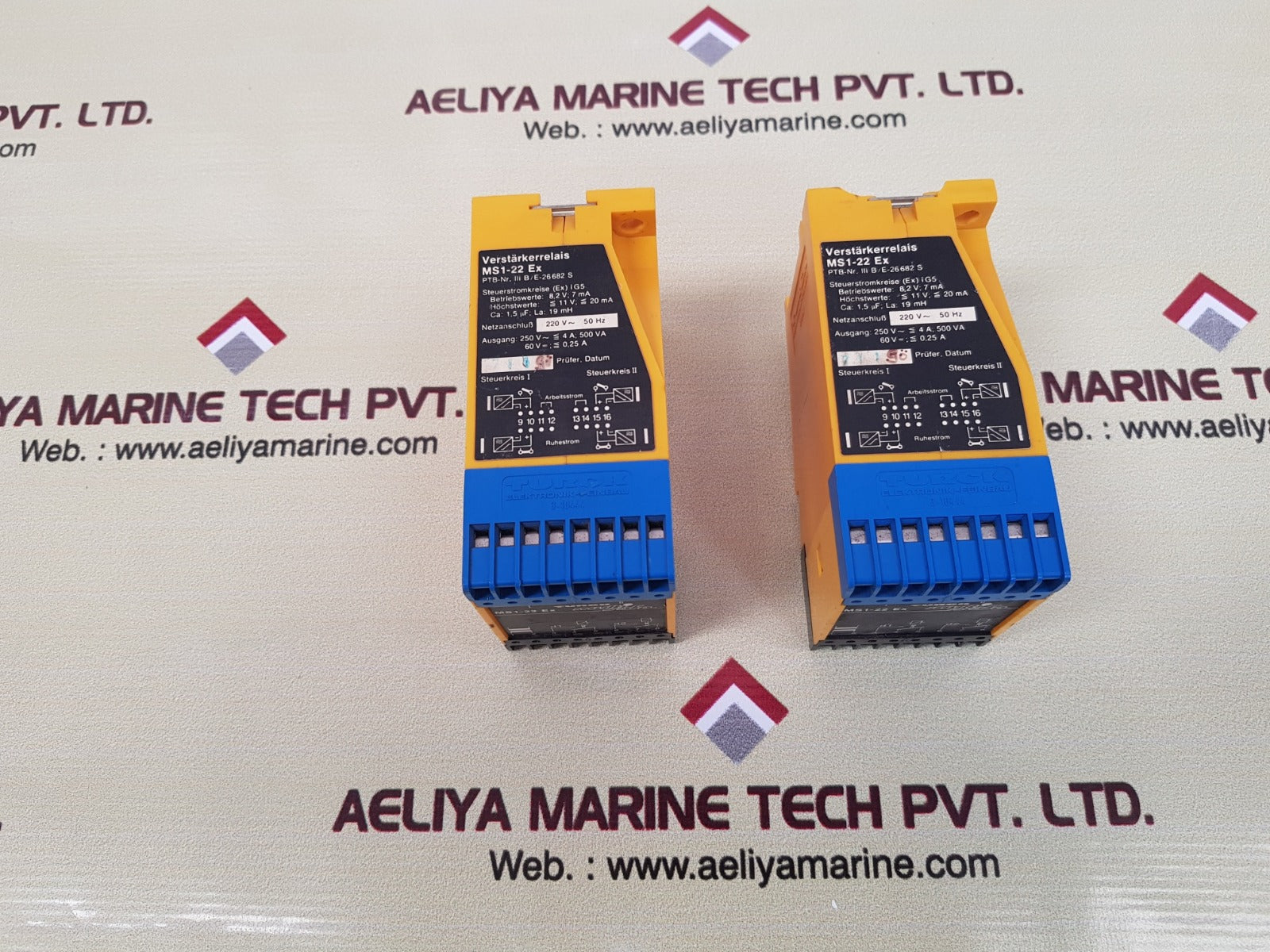 Turck Ms1-22 Ex Switching Amplifier Relay 220V ~ 50Hz