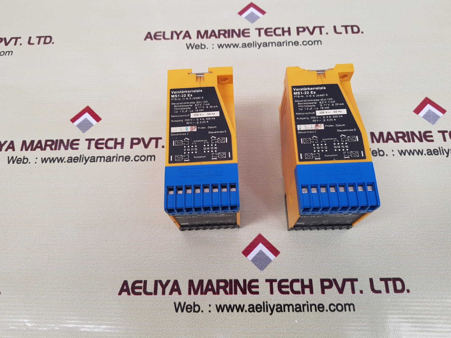 Turck Ms1-22 Ex Switching Amplifier Relay 220V ~ 50Hz