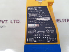Turck Ms1-22 Ex Switching Amplifier Relay 220V ~ 50Hz