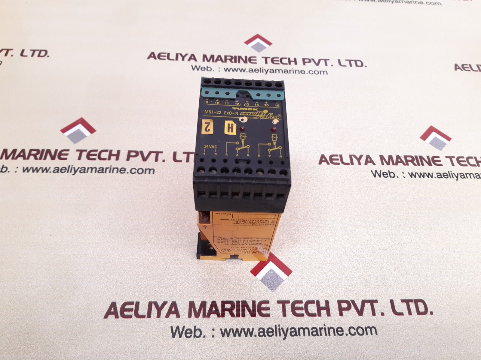 Turck Ms1-22 Ex0-r Multi Safe Switching Amplifier-relay 24Vac