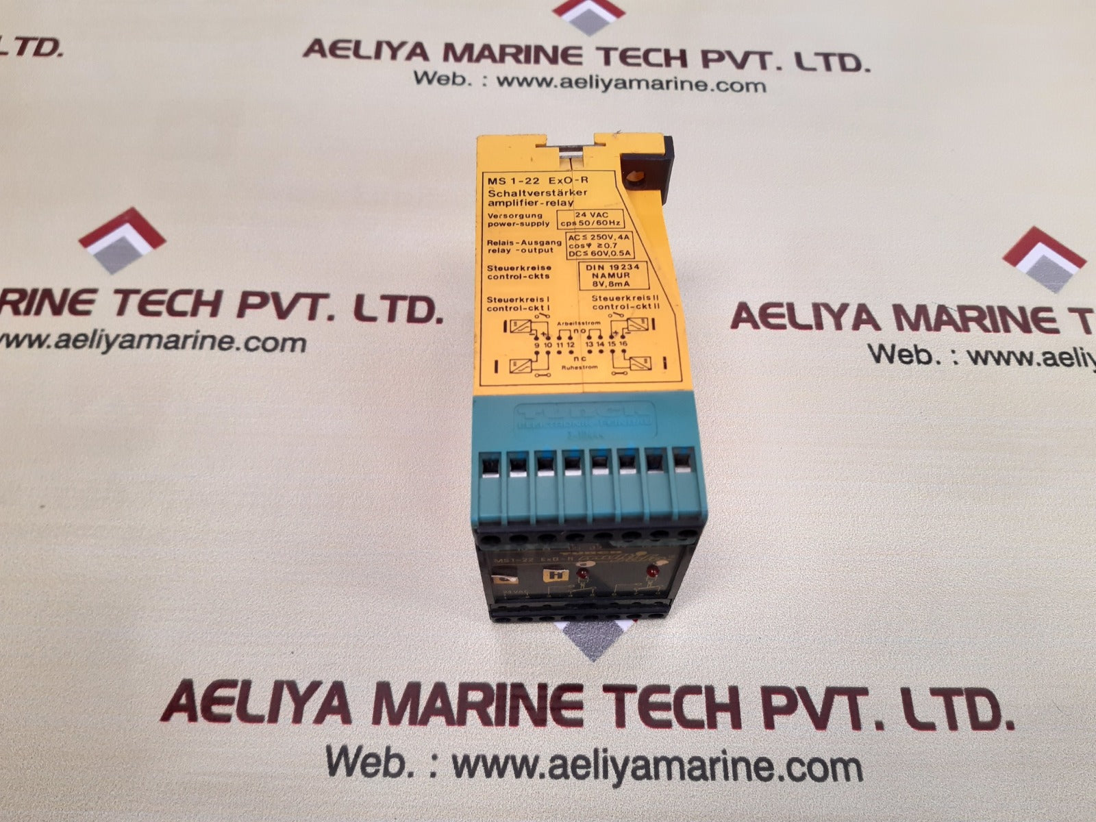 Turck Ms1-22 Ex0-r Multi Safe Switching Amplifier-relay 24Vac