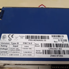Kollmorgen Servostar Cd Cr03561-mz Prd-mz40Asiz-32 Servo Drive