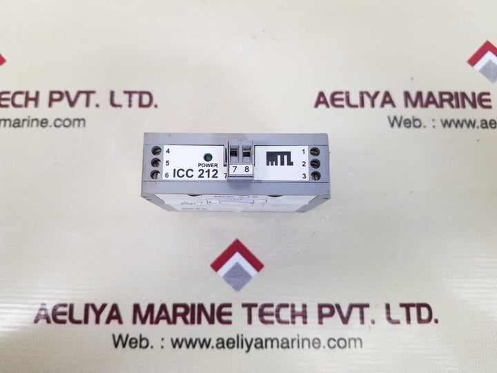 Mtl Icc212 Repeater Power Supply / Isolating Driver 20-35V Dc