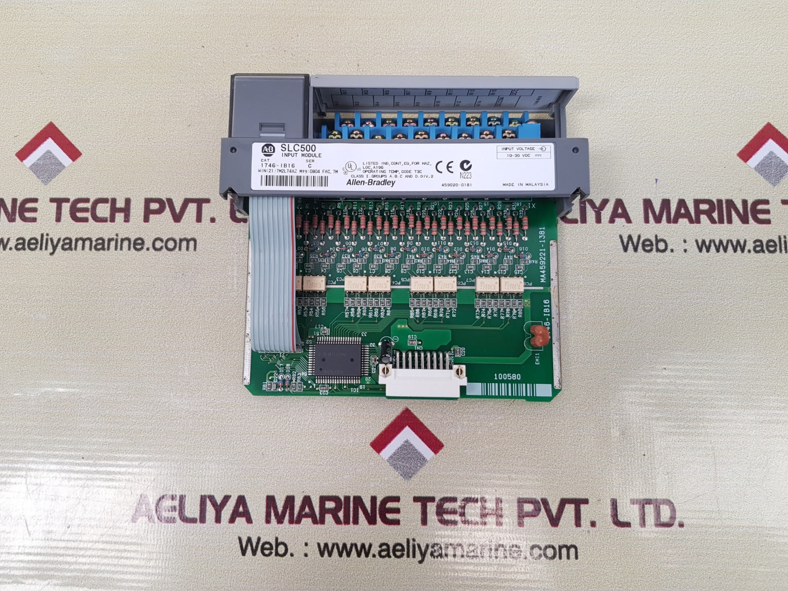 Allen-bradley 1746-ib16 Ser C Slc500 Input Module 260 gm