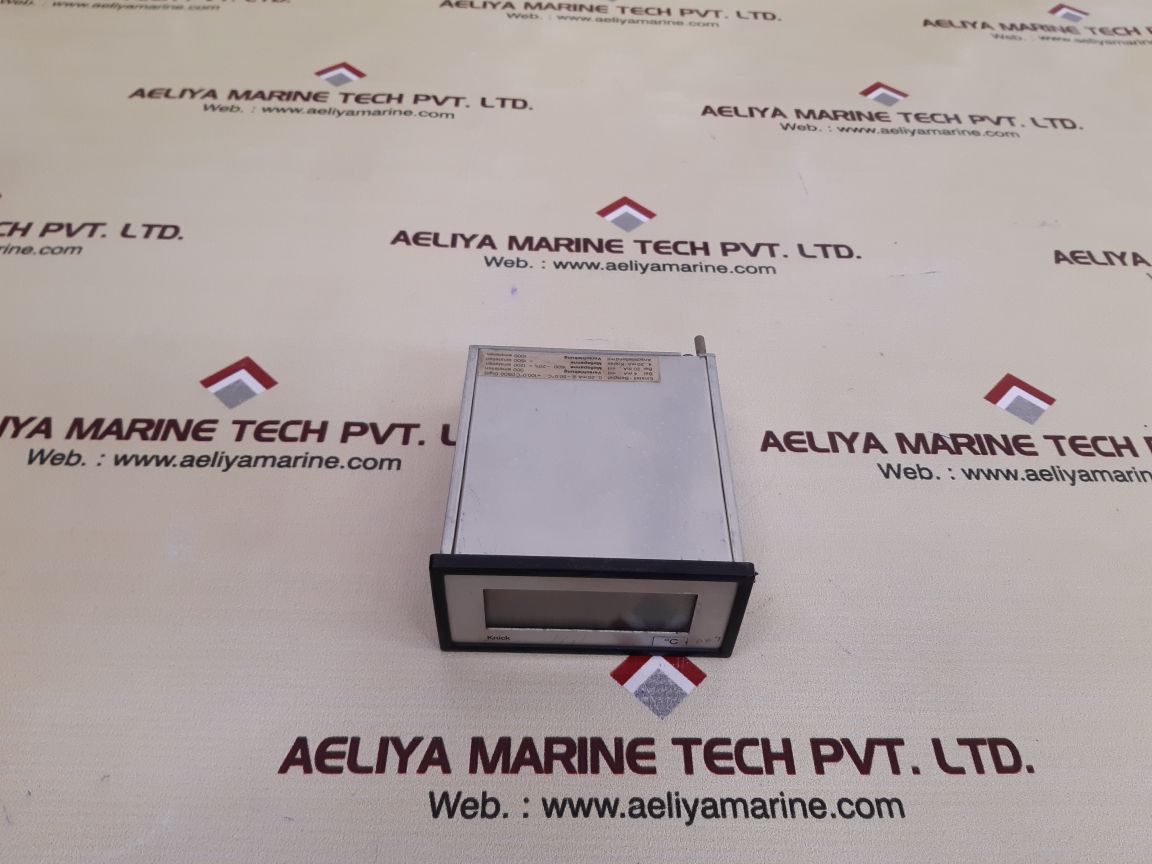 Knick 803 S1 Digital Indicator 761226 - Aeliya Marine Tech