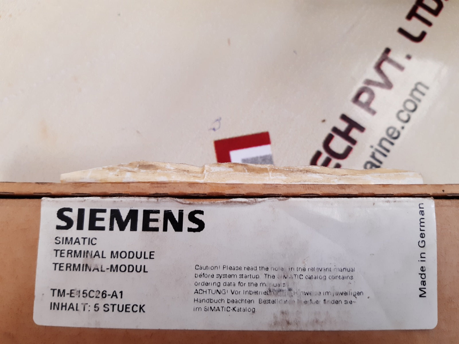 Siemens Tm-e15C26-a1 Simatic Terminal Module